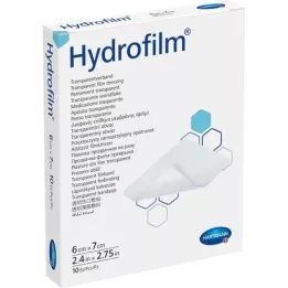 HYDROFILM Associazione trasparente 6x7 cm, 10 pz