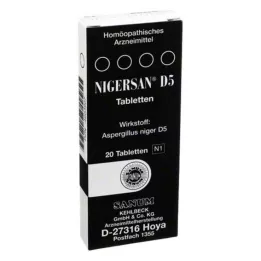 NIGERSAN D 5 compresse, 20 pz