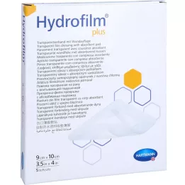 HYDROFILM Plus Transparent Association 9x10 cm, 5 pz