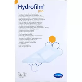 HYDROFILM Plus Transparent Association 9x15 cm, 5 pz