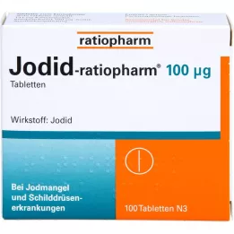 Jodide Ratiopharm 100 μg Compresse, 100 pz