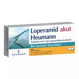 LOPERAMID compresse acute Heumann, 10 pz