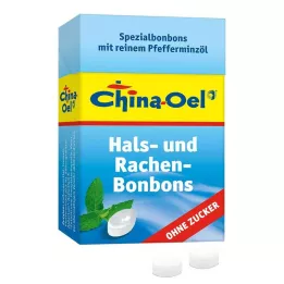 CHINA ÖL Gocce per la gola e la tosse senza zucchero, 40 g