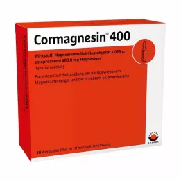 CORMAGNESIN 400 fiale, 10X10 ml