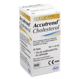 ACCUTREND Strisce reattive per il colesterolo, 25 pz