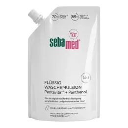 Sebamed Pacchetto di ricarica di emulsione del lavaggio liquido, 400 ml