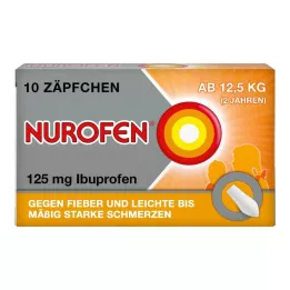NUROFEN Junior 125 mg supposte, 10 pz