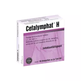 CEFALYMPHAT Fiale H, 10X1 ml