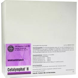 CEFALYMPHAT H ampoule, 100x1 ml