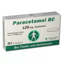 PARACETAMOL BC Supposte da 125 mg, 10 pz