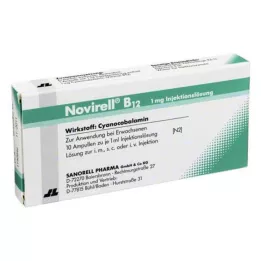NOVIRELL Soluzione di iniezione B12 1 mg, 10x1 ml