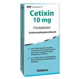 CETIXIN Compresse rivestite con film da 10 mg, 20 pz
