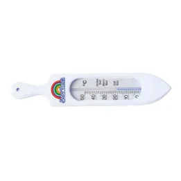 Termometro da bagno con maniglia, bianco, 115004 (1 pz)