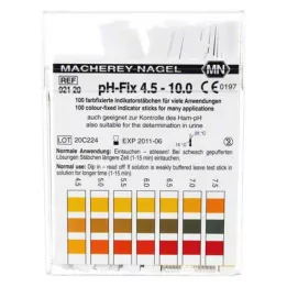 PH-FIX Strisce indicatrici pH 4,5-10, 100 pz