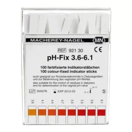 PH-FIX Strisce indicatrici pH 3,6-6,1, 100 pz