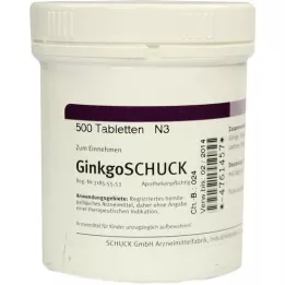 GINKGOSCHUCK Compresse, 500 pz