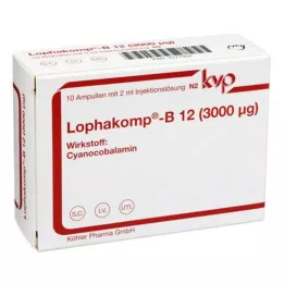 LOPHAKOMP B12 3.000 μg soluzione iniettabile, 10X2 ml