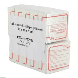 LOPHAKOMP B 12 Depot 1000 μg soluzione iniettabile, 100X2 ml