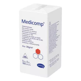 MEDICOMP Tessuto non tessuto comp. non sterile 5x5 cm 4 strati, 100 pz