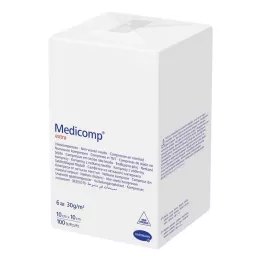 MEDICOMP extra vlieskomp.unsteril 10x10 cm 6lagig, 100 pz