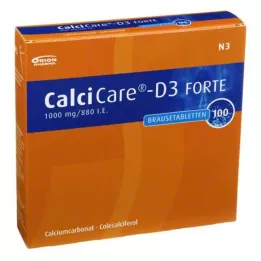 CALCICARE D3 forte compresse effervescenti, 100 pz