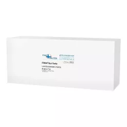 LANGZUGBINDE 8 cmx7 m con fiocco pelle permanentemente elastica, 8 pz