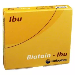 BIATAIN Medicazione in schiuma Ibu 10x10 cm non aderente, 5 pz