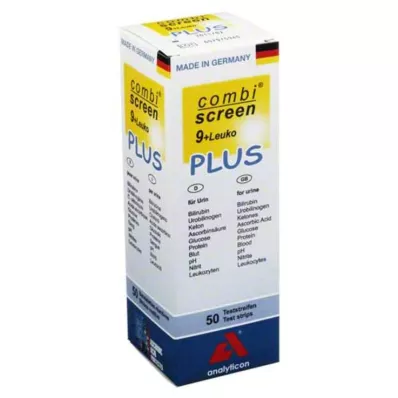 COMBISCREEN 9+Leuko Plus strisce reattive, 50 pz COMBISCREEN 9+Leuko Plus strisce reattive, 50 pz