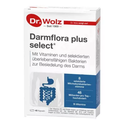 DARMFLORA più capsule selezionate, 40 pz