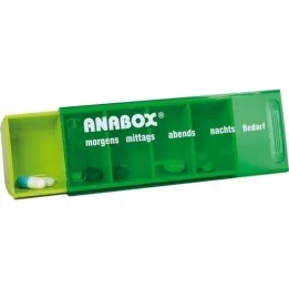 ANABOX Greenne chiaro in scatola giornaliera, 1 pz