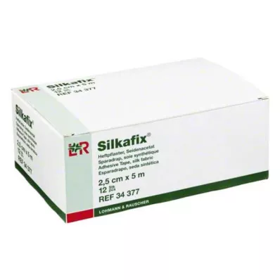 SILKAFIX Graffette 2,5 cm x 5 m anima in cartone, 12 pz SILKAFIX Graffette 2,5 cm x 5 m anima in cartone, 12 pz