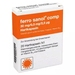 FERRO SANOL comp. Capsule rigide con pellet rivestiti, 20 pz