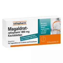 MAGALDRAT-ratiopharm 800 mg compresse, 20 pz