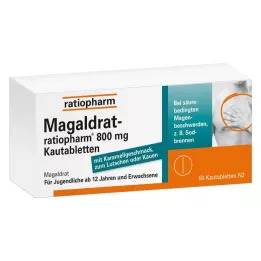 MAGALDRAT-ratiopharm 800 mg compresse, 50 pz
