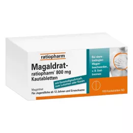 MAGALDRAT-ratiopharm 800 mg compresse, 100 pz