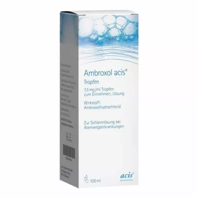 AMBROXOL gocce di acido acetico, 100 ml