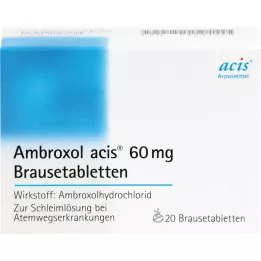 AMBROXOL acis 60 mg compresse effervescenti, 20 pz