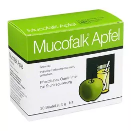 MUCOFALK Apple Gran. per la preparazione di una sospensione per uso orale, 20 pz