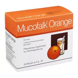 MUCOFALK Arancia Gran. per la preparazione di una sospensione per uso orale, 20 pz