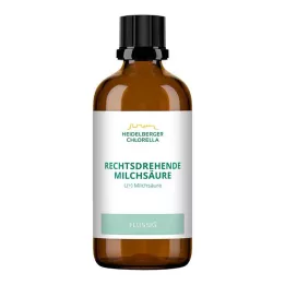 RECHTSDREHENDE Acido lattico, 100 ml