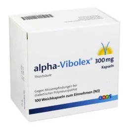 ALPHA VIBOLEX 300 mg capsule molli, 100 pz
