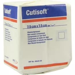 CUTISOFT Vlies comprime 7.5x7,5 cm Unsteril, 100 pz