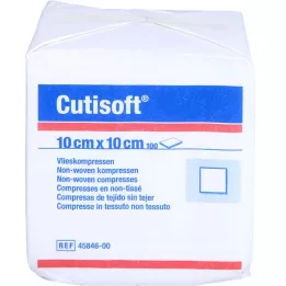 CUTISOFT Vlies comprime 10x10 cm Unsteril, 100 pz