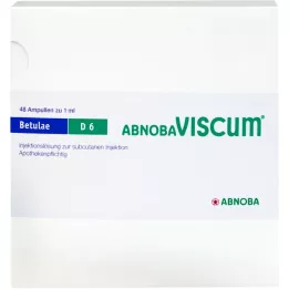 ABNOBAVISCUM Betulae D 6 fiale, 48 pz