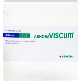 ABNOBAVISCUM Betulae D 10 fiale, 48 pz
