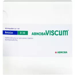 ABNOBAVISCUM Betulae D 30 fiale, 48 pz