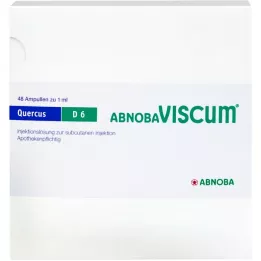 ABNOBAVISCUM Quercus D 6 fiale, 48 pz