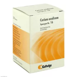 SYNERGON KOMPLEX 16 compresse di cerio oxalicum, 200 pz
