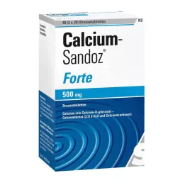 CALCIUM SANDOZ compresse effervescenti forte, 2X20 pz