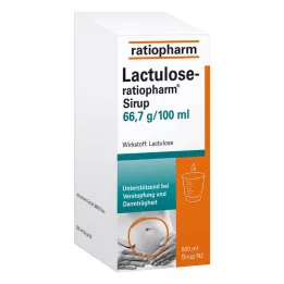 LACTULOSE-sciroppo ratiopharm, 500 ml